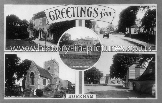 Greetings from Boreham, Essex. c.1920's